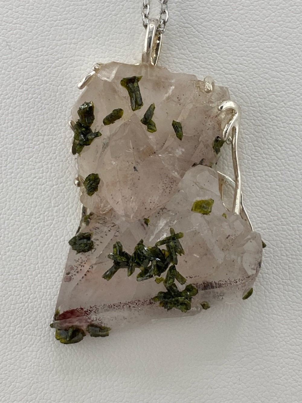 ✨ Rare Super Seven "Melody Stone" & Epidote Statement Pendant – The Gem Studio ✨
